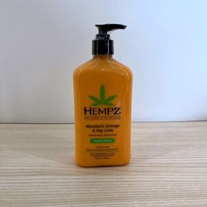 Hempz Mandarin Orange Key Lime Herbal Body Moisturizer Limited‎ Edition 17oz New